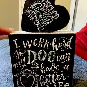 DOG LOVERS WALL DECOR